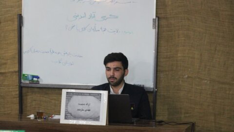 تصاویر/ کرسی آزاد اندیشی در مدرسه علمیه تکاب