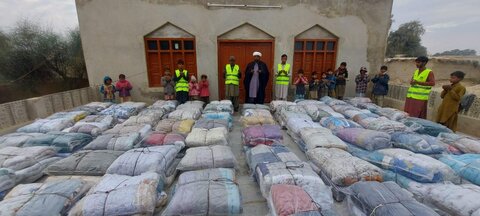 نوشہرہ سادات، جھل مگسی، بلوچستان کے سیلاب متاثرین کیلئے امدادی سامان کی فراہمی