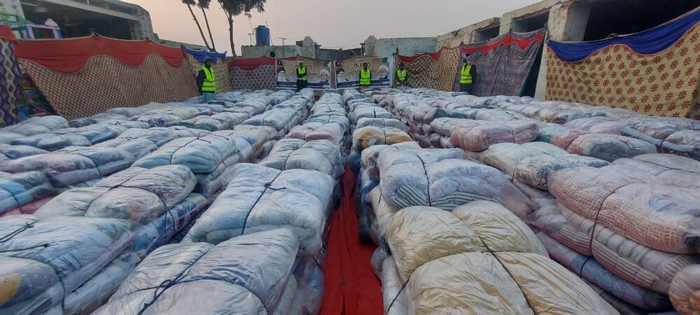 ضلع قمبر شہداد کوٹ، سندھ کے سیلاب متاثرین کیلئے امدادی سامان کی فراہمی