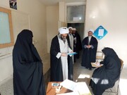 دیدار مدیر حوزه‌های علمیه خواهران کشور با طلاب مدرسه فاطمة الزهرا(س) آذرشهر