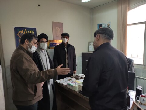 تصاویر/  بازدید نماینده ولی فقیه درکاشان از اداره فرهنگ و ارشاد اسلامی کاشان