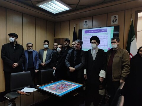 تصاویر/  بازدید نماینده ولی فقیه درکاشان از اداره فرهنگ و ارشاد اسلامی کاشان