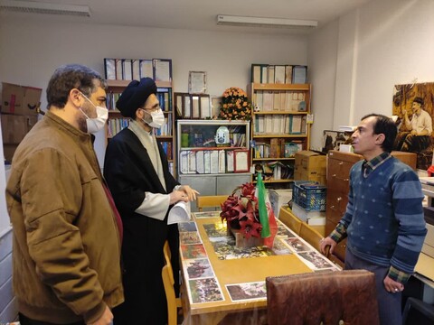 تصاویر/  بازدید نماینده ولی فقیه درکاشان از اداره فرهنگ و ارشاد اسلامی کاشان