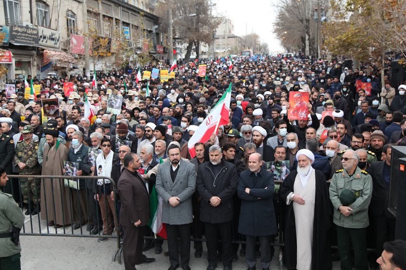 تصاویر/ اجتماع بزرگ «سلیمانی‌ها» در کرمانشاه