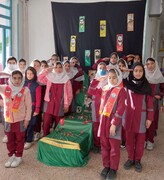 تصاویر/ فعالیت‌های مبلغه طرح امین در مدرسه بنت الهدی صدر ازنا