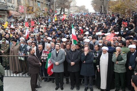 تصاویر/ اجتماع بزرگ «سلیمانی‌ها» در کرمانشاه