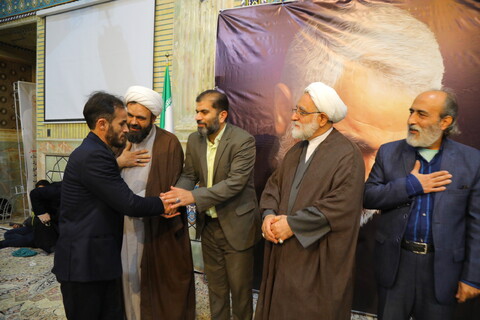 تصاویر / سومین سالگرد شهادت سردار سلیمانی و گرامیداشت شهدای امنیت در مدرسه‌امام‌کاظم (ع)