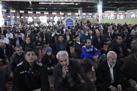 گزارش تصویری نماز جمعه بروجرد /16 دی  مصلی شهرستان