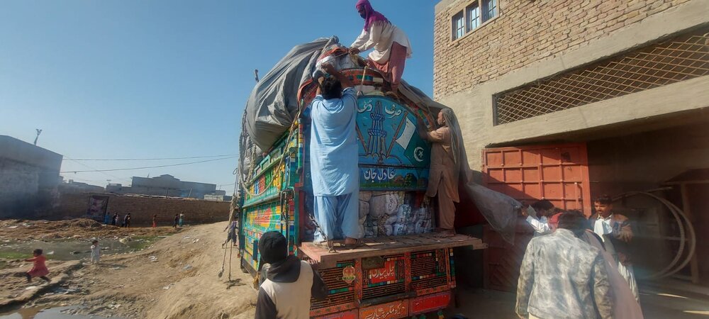 تحصیل میہڑ، سندھ کے سیلاب متاثرین کیلئے امدادی سامان کی فراہمی