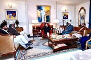 پاکستانی سابق وزیراعظم عمران خان اور علامہ راجہ ناصرعباس کی اہم ملاقات