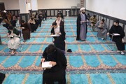 تصاویر/ برگزاری امتحانات ترم اول طلاب مدرسه علمیه امام خامنه‌ای ارومیه