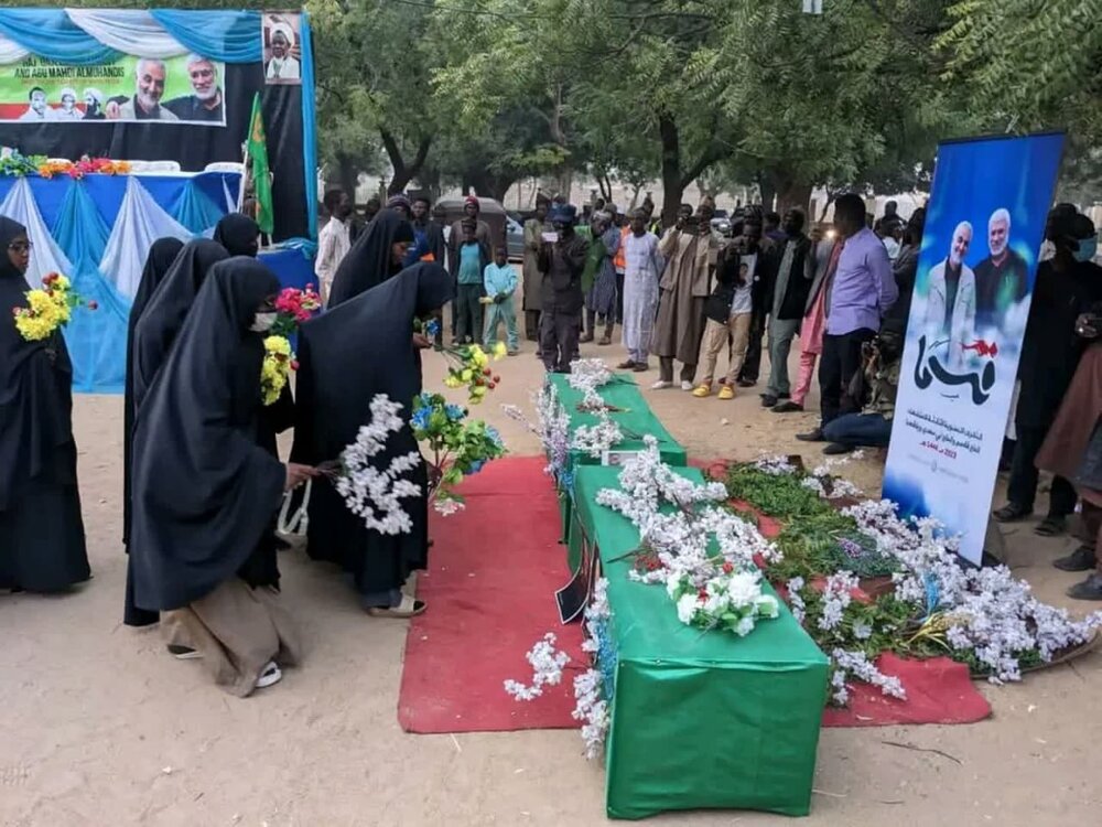 مراسم بزرگداشت سردار سلیمانی در نیجریه +تصاویر