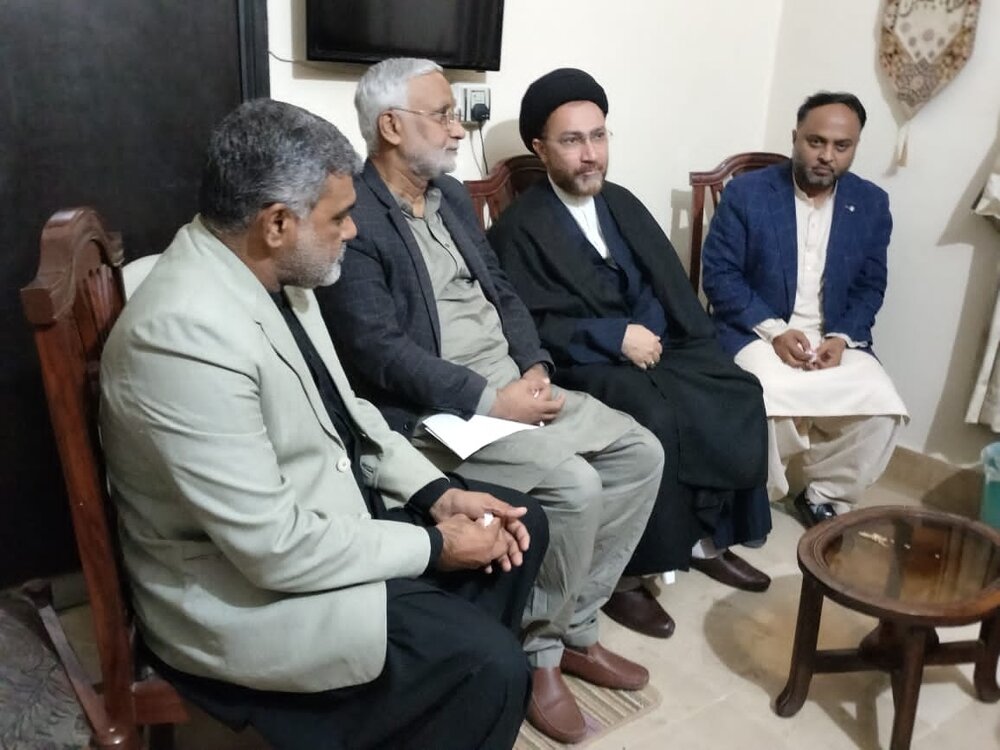 اصغریہ علم و عمل تحریک پاکستان حیدرآباد کے مرکزی رہنماؤں کی علامہ شہنشاہ نقوی سے ملاقات