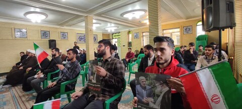 تجمع طلاب و فضلای شهرستان تکاب در محکومیت اهانت نشریه فرانسوی