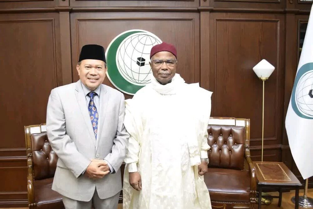 دیدار نماینده اندونزی در سازمان همکاریهای اسلامی با دبیرکل این سازمان