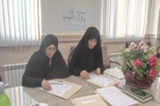 تصحیح اوراق امتحانی متمرکز حوزه‌های علمیه خواهران همدان
