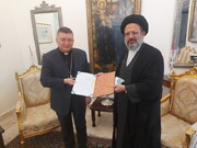 Head of Iran’s Seminary Congratulations Message to Vatican Ambassador to Iran