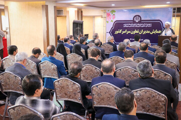 تصاویر/ همایش مدیران تعاون سراسر کشور با حضور نماینده ولی فقیه در استان هرمزگان