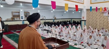 تصاویر/ مراسم جشن تکلیف نونهالان مدارس شهرستان کلیبر