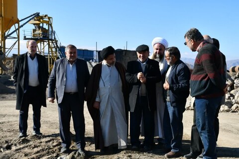 بازدید ائمه جمعه شمال آذربایجان‌غربی از پروژه در دست اجرای کشاورزی و زیر ساخت های کشاورزی منطقه