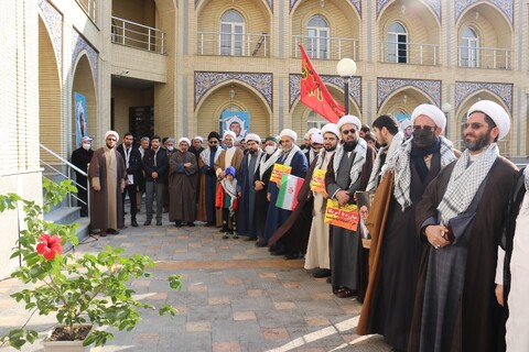 تصاویر/ اجتماع طلاب و روحانیون ارومیه در حمایت از مرجعیت دینی