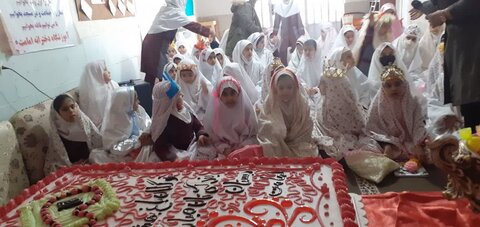 جشن عبادت دانش آموزان مدرسه امامت خرم آباد