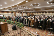 تصاویر/ دیدار وزیر ارشاد و مشاور رئیس جمهور با طلاب و روحانیون یزد