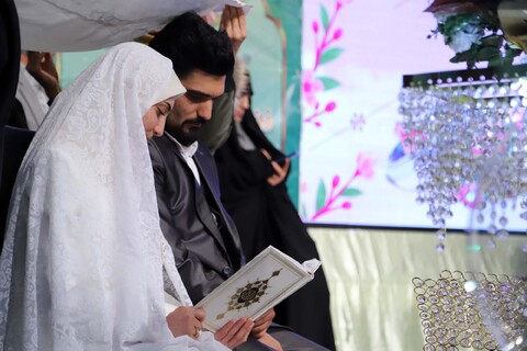 تصاویر /  جشن ازدواج 60 زوج جوان همدانی