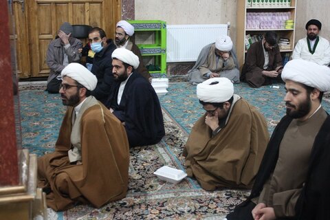 تصاویر/ همایش «جهاد تبیین فاطمی» در حوزه علمیه کرمانشاه