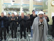 تصاویر/ آیین عبادی سیاسی نماز جمعه شهرستان شوط