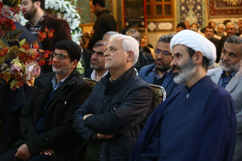 تجلیل از سردار اشتری در حسینیه بنی فاطمه اصفهان