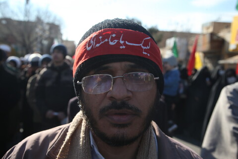 تصاویر/ راهپیمایی مردم قم در محکومیت اقدام مجله فرانسوی