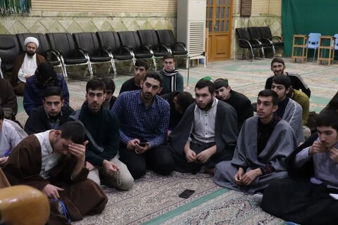 تصاویر/ دیدار طلاب مدرسه علمیه امام خامنه ای ارومیه با  حجت الاسلام حجتی