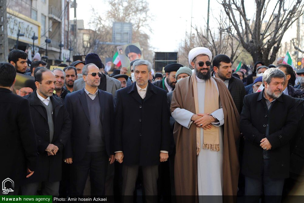 حمایت دارالمومنین همدان از ولایت و مرجعیت + عکس