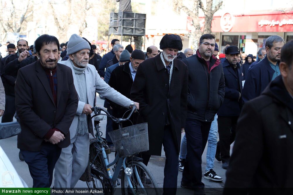 حمایت دارالمومنین همدان از ولایت و مرجعیت + عکس