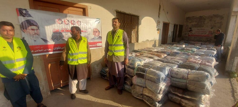 تحصیل دادو، سندھ کے سیلاب متاثرین کیلئے امدادی سامان کی فراہمی