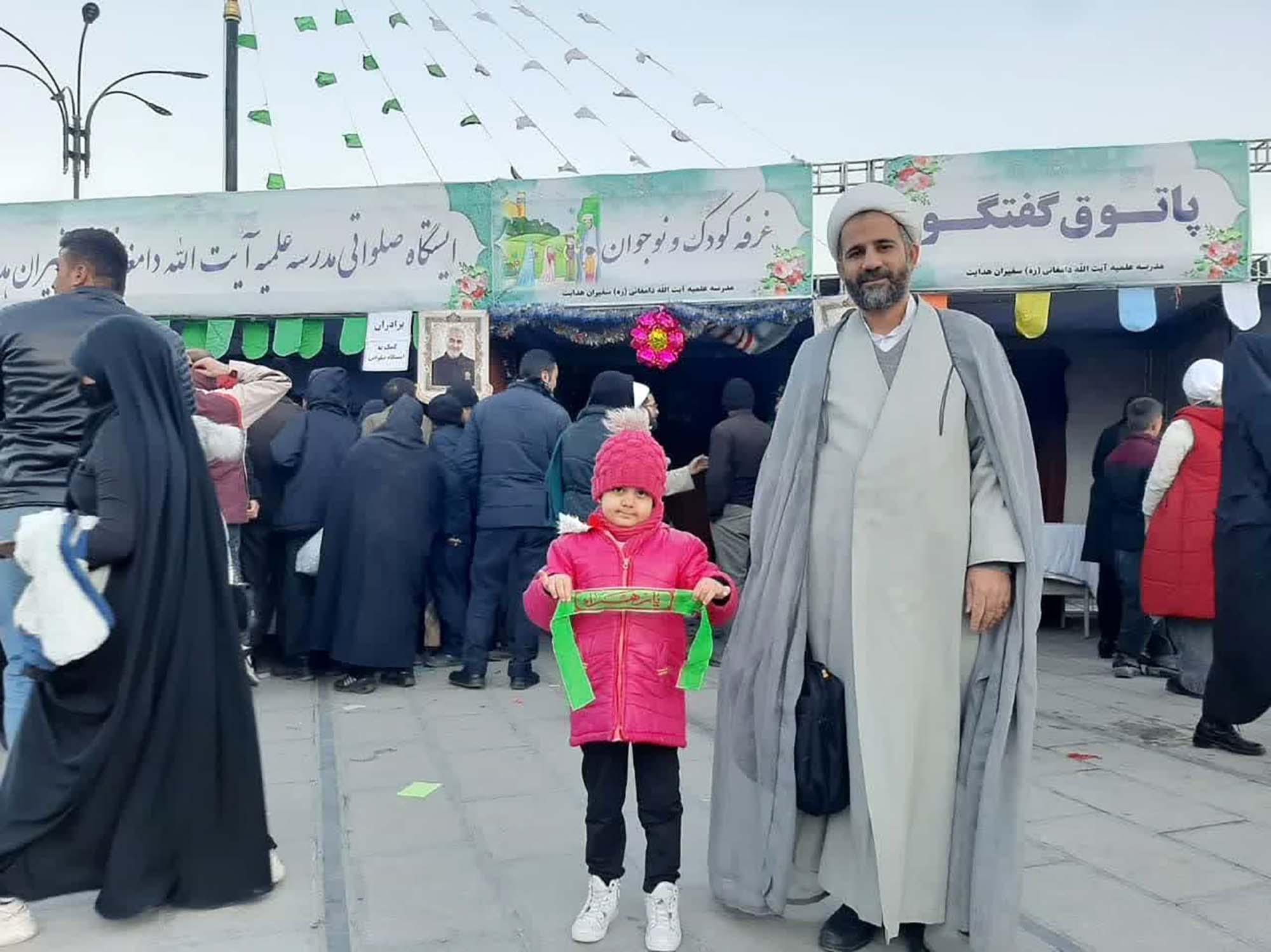 تصاویر / ایستگاه صلواتی مدرسه علمیه آیت الله دامغانی(ره) سفیران هدایت همدان