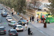 تصاویر/ ایستگاه صلواتی طلاب مدرسه علمیه شهید صدوقی واحد ۵ در روز ولادت حضرت زهرا(س)