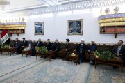 وفد من مجلس حكماء المسلمين في جمهورية مصر العربية يزور العتبة العلوية المقدسة