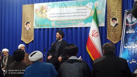 تصاویر/ نشست صمیمی روحانیون و طلاب مرنده با نماینده ولی فقیه در استان اردبیل