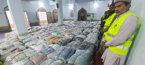 نصیرآباد / وارہ، سندھ کے سیلاب متاثرین کیلئے امدادی سامان کی فراہمی