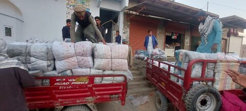 نصیرآباد / وارہ، سندھ کے سیلاب متاثرین کیلئے امدادی سامان کی فراہمی