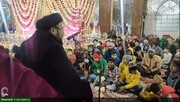 रौज़ा ए फ़ातेमीन लखनऊ मे महफिले मसर्रत और दस्तरख़ाने इमाम हसन (अ)