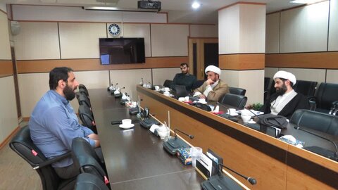 دیدار رئیس جدید سازمان دارالقرآن الکریم با مدیر شبکه قرآن