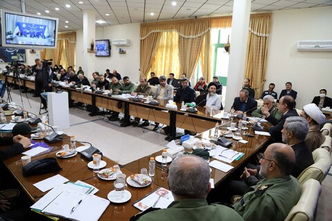 تصاویر /  جلسه هماهنگی دومین کنگره ملی ۸۰۰۰ شهید استان همدان: