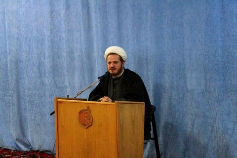 تصاویر / آیین افتتاحیه نیمسال دوم تحصیلی مدرسه علمیه امام خمینی خوی