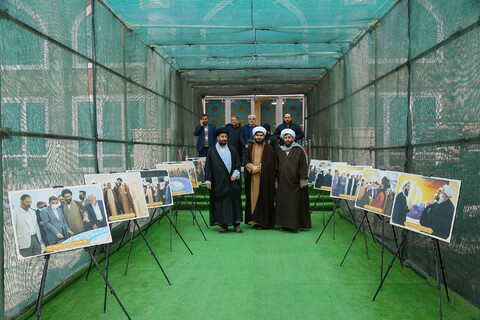 تصاویر/ بازدید جمعی از امامان محله و فرماندهان پایگاه های بسیج استانهای غربی از سومین نمایشگاه مسجد جامعه پرداز در مسجد مقدس جمکران