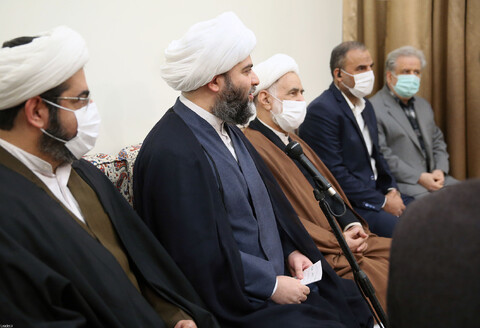تصاویر/ دیدار جمعی از مسئولان سازمان تبلیغات اسلامی با رهبر معظم انقلاب