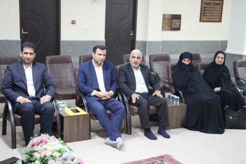 دیدار معاون وزیر آموزش و پرورش با امام جمعه بوشهر