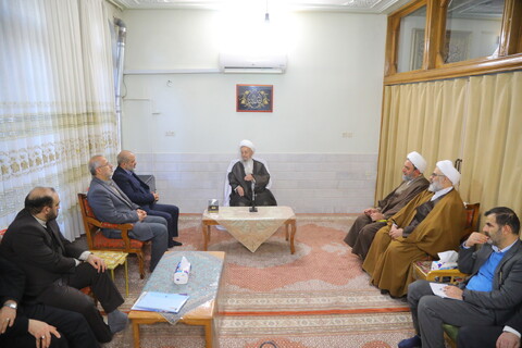 تصاویر / دیدار وزیر کشور با آیت‌الله العظمی مکارم شیرازی